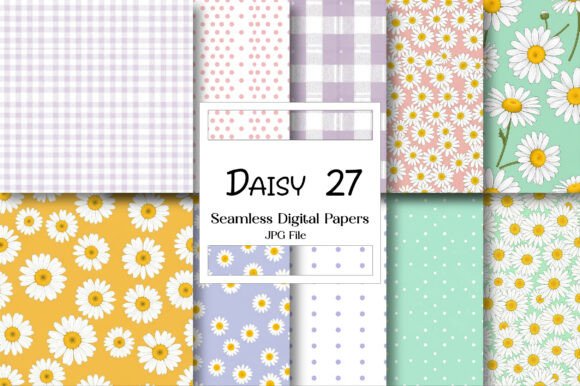 Daisy Digital Paper: Adding a Touch of Spring to Your Creative Projects