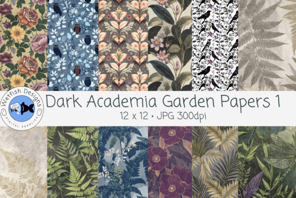 Dark Academia Garden Papers 1: A Strategic Tool for Creative Expression