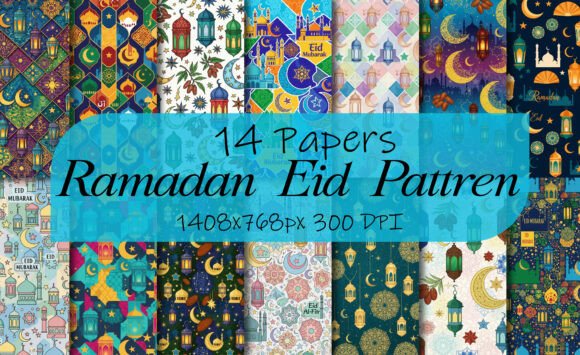 Discover the Magic of Ramadan Eid Patterns Lanterns, Moons