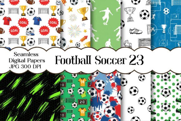 Football Soccer Digital Paper: A Creative Powerhouse for Sports Enthusiasts