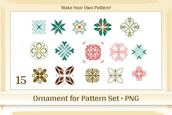 Ornaments for Patterns Set: A Creative Tool for Everyone
