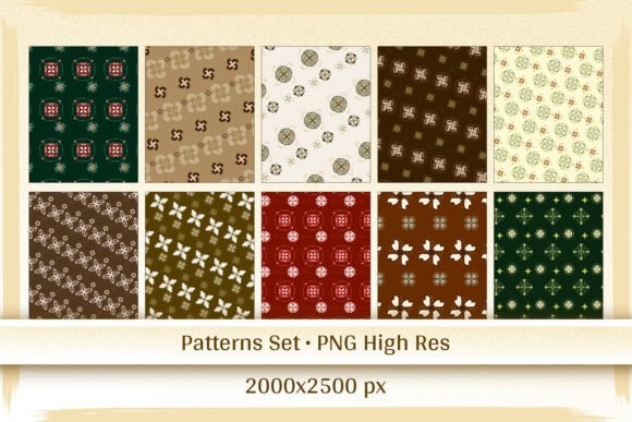 Set Decorative Patterns Art: A Versatile Resource for Modern Creativity