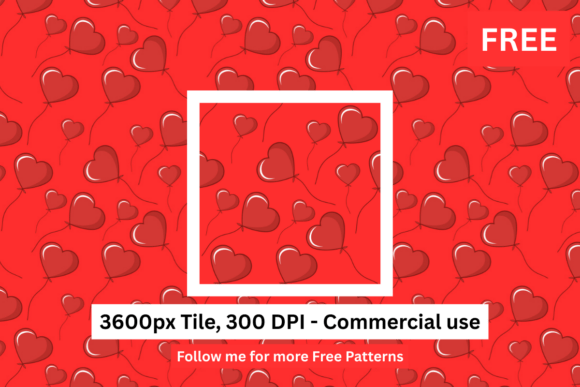 Valentine’s Day Seamless Patterns Hearts